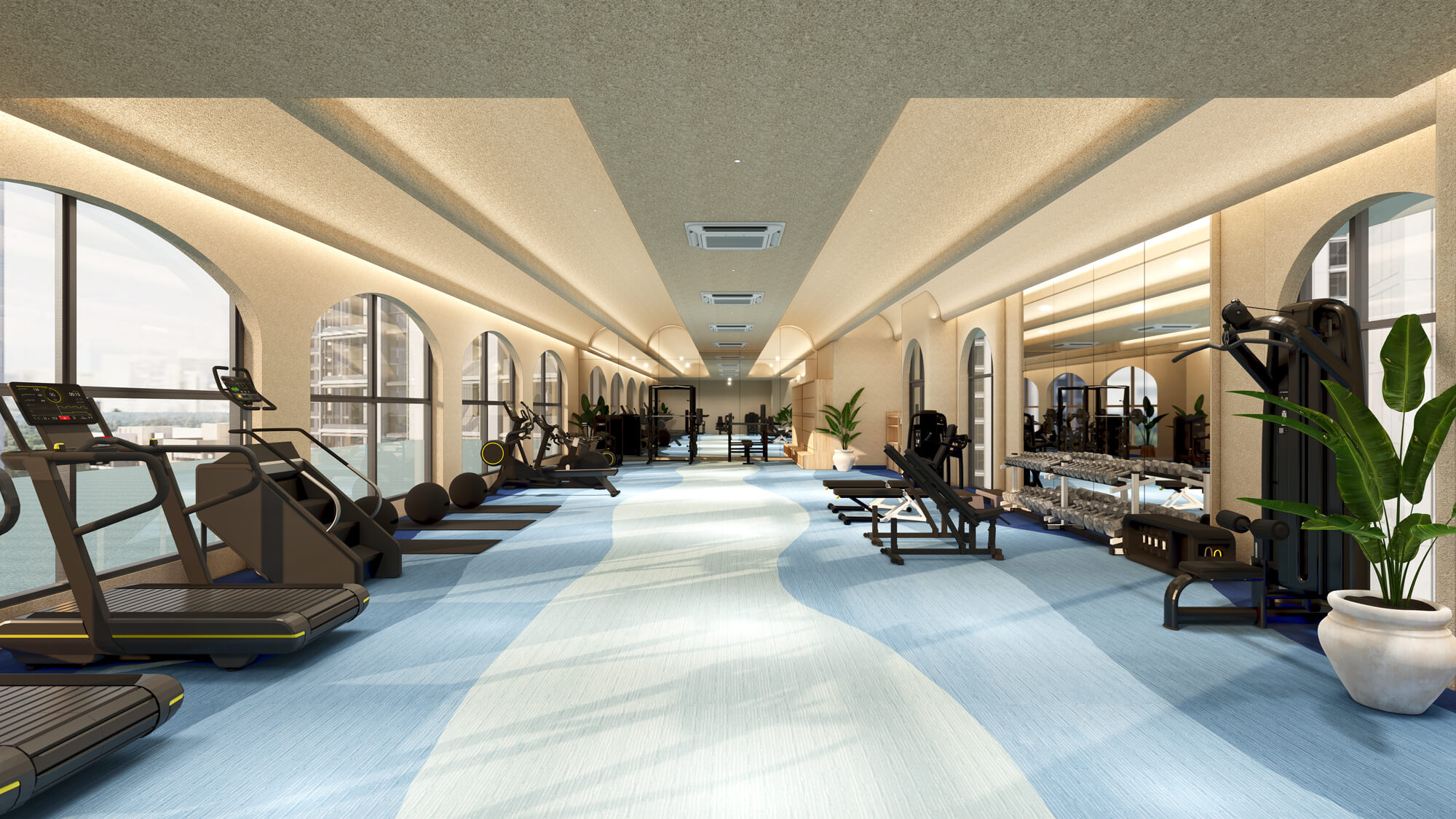 The Vital Courtyard Gymnasium @ Level 8